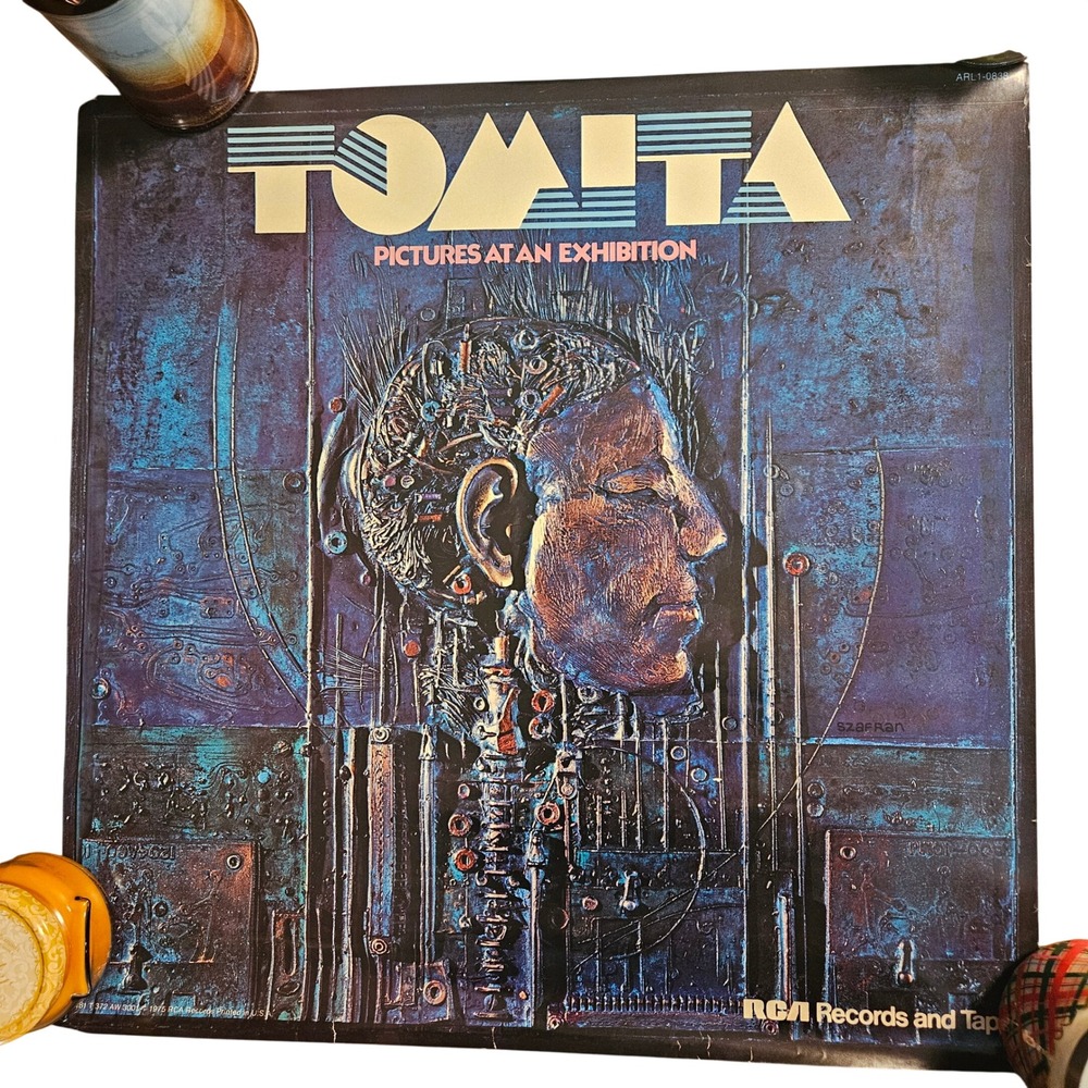Tomita Pictures at an Exhibition 24x24 Promo Poster‎ Vintage 1975 RCA Records